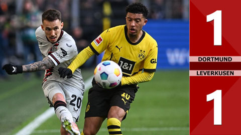 VIDEO bàn thắng Dortmund vs Leverkusen: 1-1 (Vòng 30 Bundesliga 2023/24)