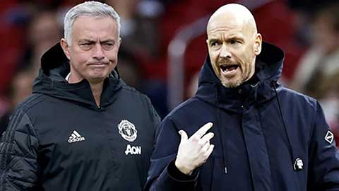 Mourinho tị nạnh với Ten Hag