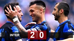 Kết quả Inter 2-0 Torino: Tân Vương thắng thuyết phục