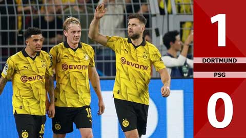 VIDEO bàn thắng Dortmund vs PSG: 1-0 (Bán kết lượt đi Champions League 2023/24)