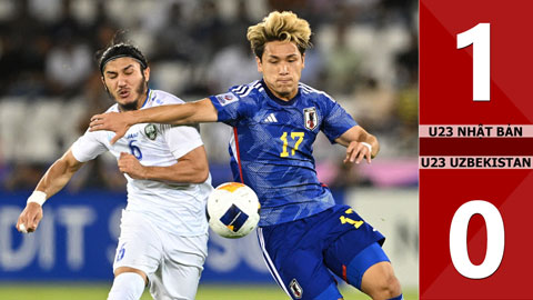 VIDEO bàn thắng U23 Nhật Bản vs U23 Uzbekistan: 1-0 (Chung kết U23 châu Á 2024)