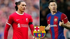 Barca bất ngờ nhắm Nunez để thay thế Lewandowski
