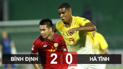 Kết quả Bình Định 2-0 HL Hà Tĩnh: Xát muối vào vết thương đội khách