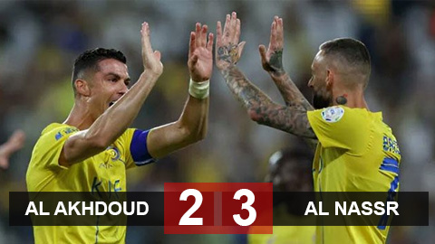 Kết quả Al Akhdoud 2-3 Al Nassr: Chiến thắng phút bù giờ