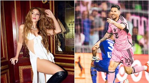 Messi ‘xé rào’ cùng Shakira