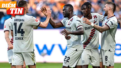 Điểm tin 13/5: Leverkusen lập chiến tích chưa từng thấy, cơ hội vô địch của Arsenal tăng cao