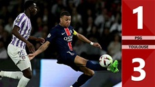 VIDEO bàn thắng PSG vs Toulouse: 1-3 (Vòng 33 Ligue 1 mùa giải 2023/24)