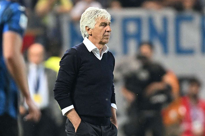 Gasperini luôn cùng Atalanta thiếu một chút gì đó ở vào thời khắc quyết định