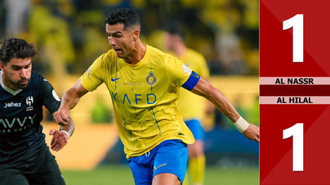 VIDEO bàn thắng Al Nassr vs Al Hilal: 1-1 (Vòng 32 Saudi Pro League 2023/24)