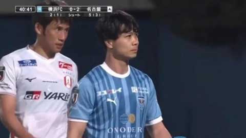16 phút trên sân của Công Phượng trong trận gặp Nagoya
