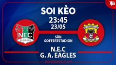 Soi kèo hot 23/5: Xỉu góc hiệp 1 trận NEC Nijmegen vs Go Ahead Eagles, 3 bàn trở lên trận Cagliari vs Fiorentina