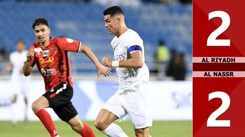 VIDEO bàn thắng Al Riyadh vs Al Nassr: 2-2 (Vòng 33 Saudi Pro League 2023/24)