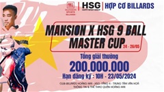 Giải Mansion x HSG 9Balls Master Cup khởi tranh