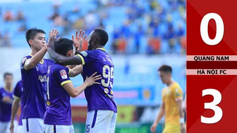 VIDEO bàn thắng Quảng Nam vs Hà Nội FC: 0-3 (Vòng 21 V.League 2023/24)