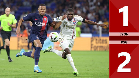 VIDEO bàn thắng Lyon vs PSG: 1-2 (Chung kết cúp QG Pháp 2023/24)
