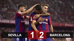 Kết quả Sevilla 1-2 Barca: Lời chia tay đẹp cho Xavi