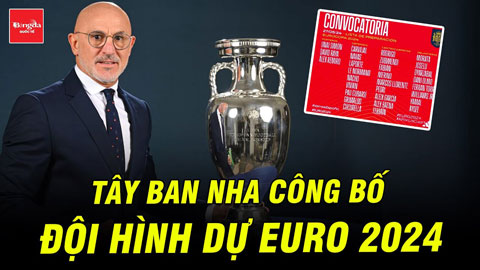 Tây Ban Nha công bố đội hình dự EURO 2024: Nỗi lo từ thủ đến công
