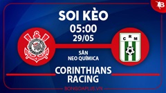 Soi kèo hot hôm nay 28/5: Tài 2 trận Gimcheon Sangmu vs FC Seoul, mưa góc hiệp 1 trận Corinthians vs Racing Montevideo