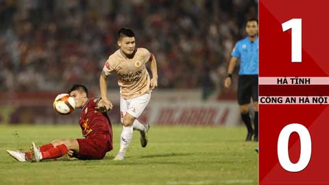 VIDEO bàn thắng Hà Tĩnh vs Công an Hà Nội: 1-0 (Vòng 22 V.League 2023/24)