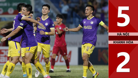 VIDEO bàn thắng Hà Nội vs Khánh Hòa: 5-2 (Vòng 22 V.League 2023/24)