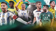 Danh sách cầu thủ 16 đội dự Copa America 2024 