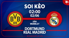 Soi kèo hot hôm nay 1/6: Xỉu góc trận Real Madrid vs Dortmund; Mưa gôn trận IK Sirius vs Norrkoping