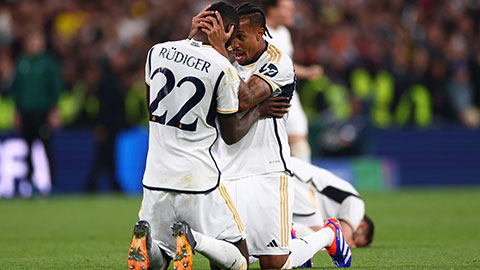 Giây phút vỡ òa khi Real Madrid giành chức vô địch Champions League lần thứ 15