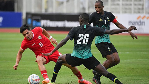 Ném bỏ nhiều cơ hội, Indonesia bị Tanzania cầm hoà trước trận đấu với Iraq