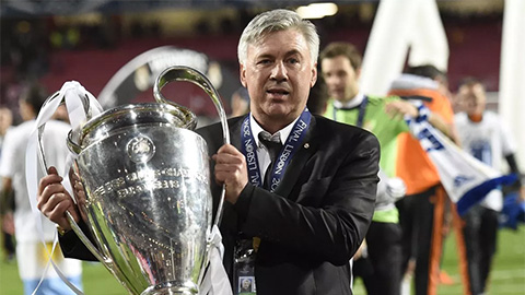 Ancelotti lập thành tích không tưởng tại Champions League