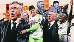 Ancelotti là HLV vĩ đại nhất lịch sử?