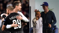 Ronaldo gửi thông điệp 'cực ngầu' tới Mbappe
