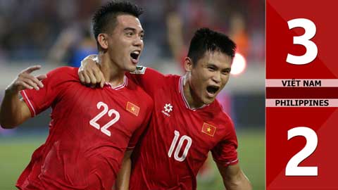 VIDEO bàn thắng Việt Nam vs Philippines: 3-2 (Vòng loại World Cup 2026)