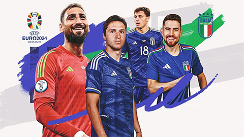 Italia chốt đội hình dự EURO 2024