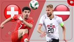 Nhận định bóng đá Thụy Sĩ vs Áo, 23h00 ngày 8/6: Cầm chân nhau