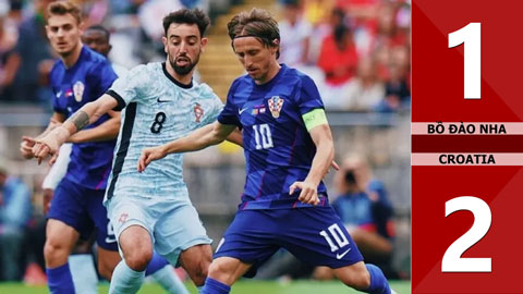VIDEO bàn thắng Bồ Đào Nha vs Croatia: 1-2 (Giao hữu quốc tế 2024)