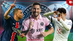10 tiền đạo xuất sắc nhất năm 2024: Mbappe dẫn đầu, Messi ngoài top 5