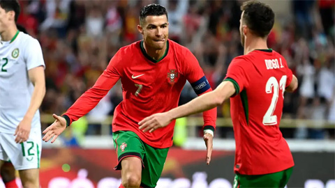 Ronaldo đặt mục tiêu vào chung kết EURO 2024