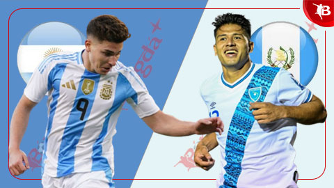 Trực tiếp Argentina vs Guatemala, 07h00 ngày 15/6