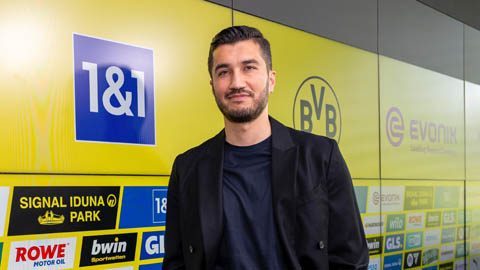 Dortmund bổ nhiệm  Sahin làm HLV mới