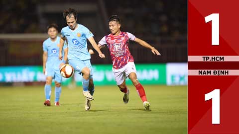 VIDEO bàn thắng TP.HCM vs Nam Định: 1-1 (Vòng 23 V.League 2023/24)