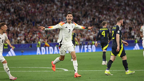 Trực tiếp Đức 3-0 Scotland: Chủ nhà chưa muốn dừng lại