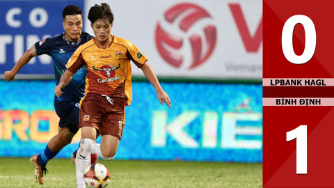 VIDEO bàn thắng LPBank HAGL vs Bình Định: 0-1 (Vòng 23 V.League 2023/24)