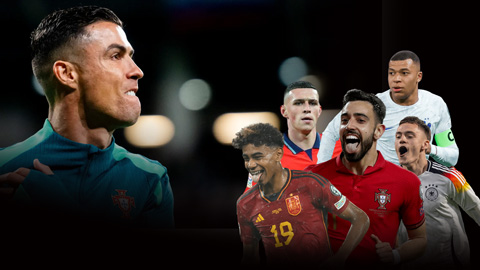 5 đối thủ đáng gờm của Ronaldo trong cuộc đua danh hiệu Cầu thủ xuất sắc nhất EURO 2024