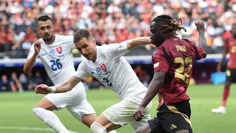 Tường thuật Bỉ 0-1 Slovakia: Lukaku hai lần bị VAR từ chối bàn thắng