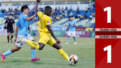 VIDEO bàn thắng Thanh Hóa vs Khánh Hòa: 1-1 (Vòng 24 V.League 2023/24)