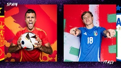 Đội hình dự kiến Tây Ban Nha vs Italia, 02h00 ngày 21/6