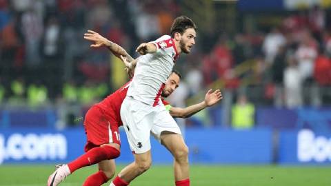 Trực tiếp Thổ Nhĩ Kỳ 1-1 Georgia: Đôi công hấp dẫn