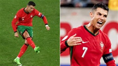 Ronaldo không ghi nổi bàn nào từ 29 quả đá phạt tại EURO 