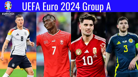 Cục diện bảng A EURO 2024: Ai sẽ theo chân Đức?