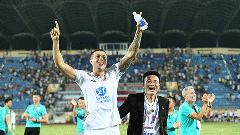 Nam Định có thể được trao cúp vô địch V.League ngay vòng 25